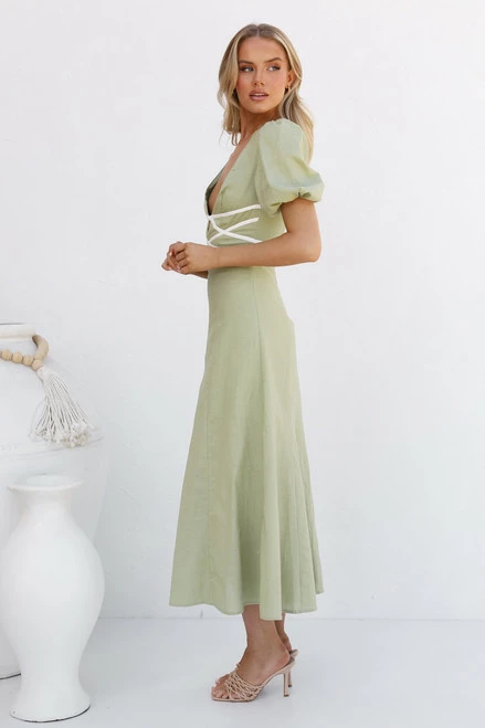 Kellie Dress SAGE 4 Kellie Dress SAGE - Image 2