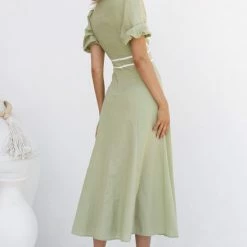 Kellie Dress SAGE 12 Kellie Dress SAGE -Heschung shop 0L4A2142 52817.1666150196
