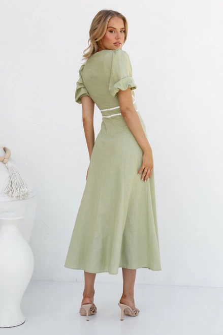 Kellie Dress SAGE 7 Kellie Dress SAGE - Image 5