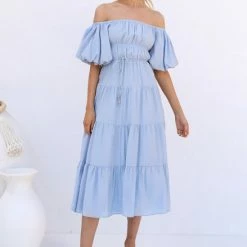 Monaco Dress SKY BLUE -Heschung shop 0L4A2243 81136.1666150145