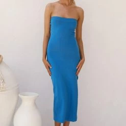 Stephanie Dress BLUE 12 Stephanie Dress BLUE -Heschung shop 0L4A2534 84754.1666227719