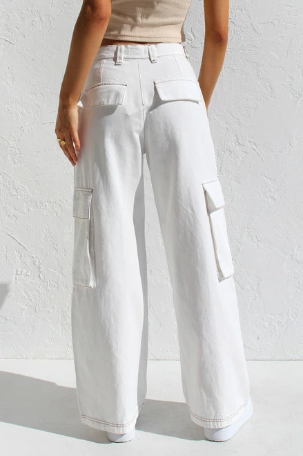 Sara Pants WHITE 11 Sara Pants WHITE - Image 9