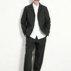 HANSEN GARMENTS LUKAS | Blazer Jacket | Khaki Pin 18 HANSEN GARMENTS LUKAS | Blazer Jacket | Khaki Pin -Heschung shop 13x18 hansen ss22 suit 23 85 6 lukas kian finn khaki pin 1