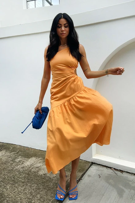 Tracy Dress ORANGE 4 Tracy Dress ORANGE - Image 2