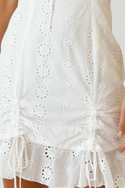 Hope Mini Dress WHITE 14 Hope Mini Dress WHITE - Image 12