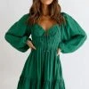 Danny Dress FOREST GREEN -Heschung shop 1 L4A1054 10796.1651549751
