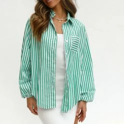 Kristen Shirt GREEN -Heschung shop 1 L4A1257 10248.1636016906