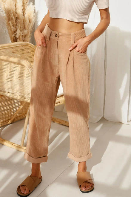 August Pants CAMEL 3 August Pants CAMEL
