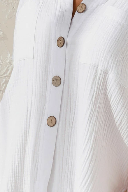 Eleanor Shirt WHITE 12 Eleanor Shirt WHITE - Image 10