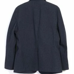 HANSEN GARMENTS CHRIS | Classic Two Button Blazer | Brushed Blue 15 HANSEN GARMENTS CHRIS | Classic Two Button Blazer | Brushed Blue -Heschung shop 22 42 3 chris blazer cotton brushedblue 2