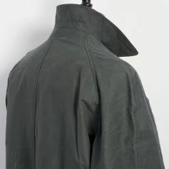 HANSEN GARMENTS MORTEN | Long Windbreaker Coat | Dark Sage 14 HANSEN GARMENTS MORTEN | Long Windbreaker Coat | Dark Sage -Heschung shop 23 97 6 morten dark sage 5