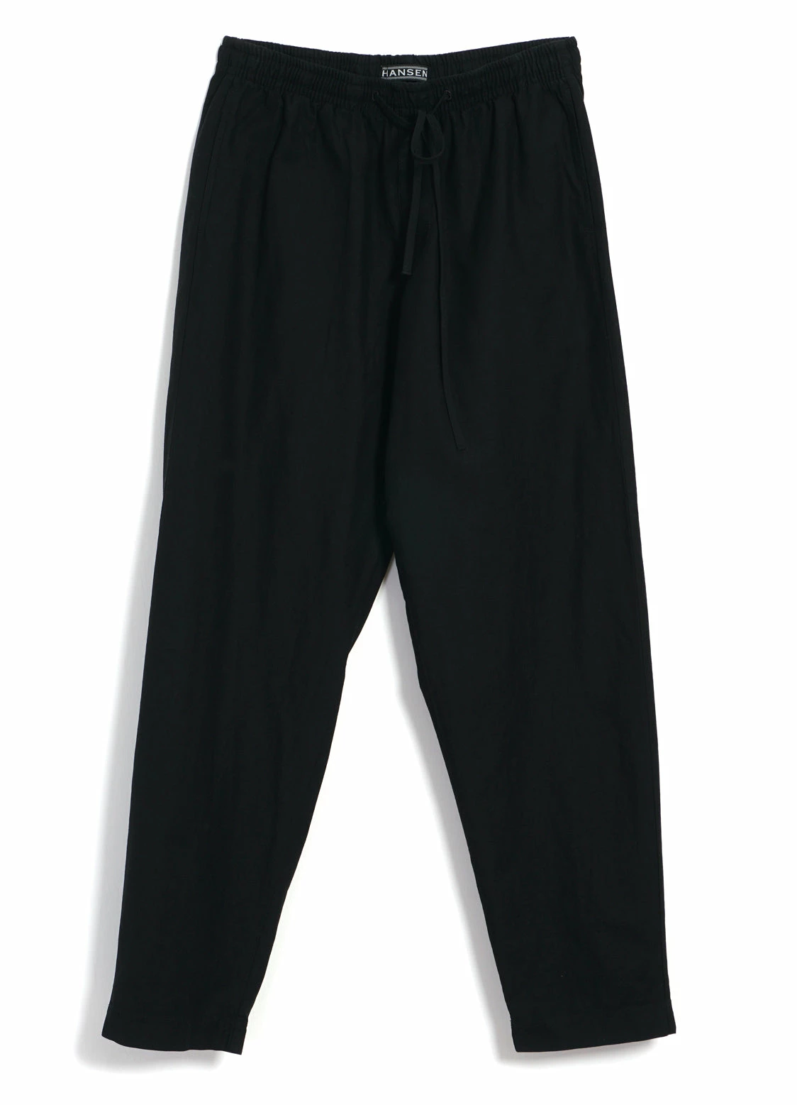 HANSEN GARMENTS JIM | Casual Drawstring Trousers | Black 3 HANSEN GARMENTS JIM | Casual Drawstring Trousers | Black