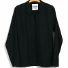 HANSEN GARMENTS MAGNE | Casual Pull-on Shirt | Black -Heschung shop 25 12 2 magne black 1