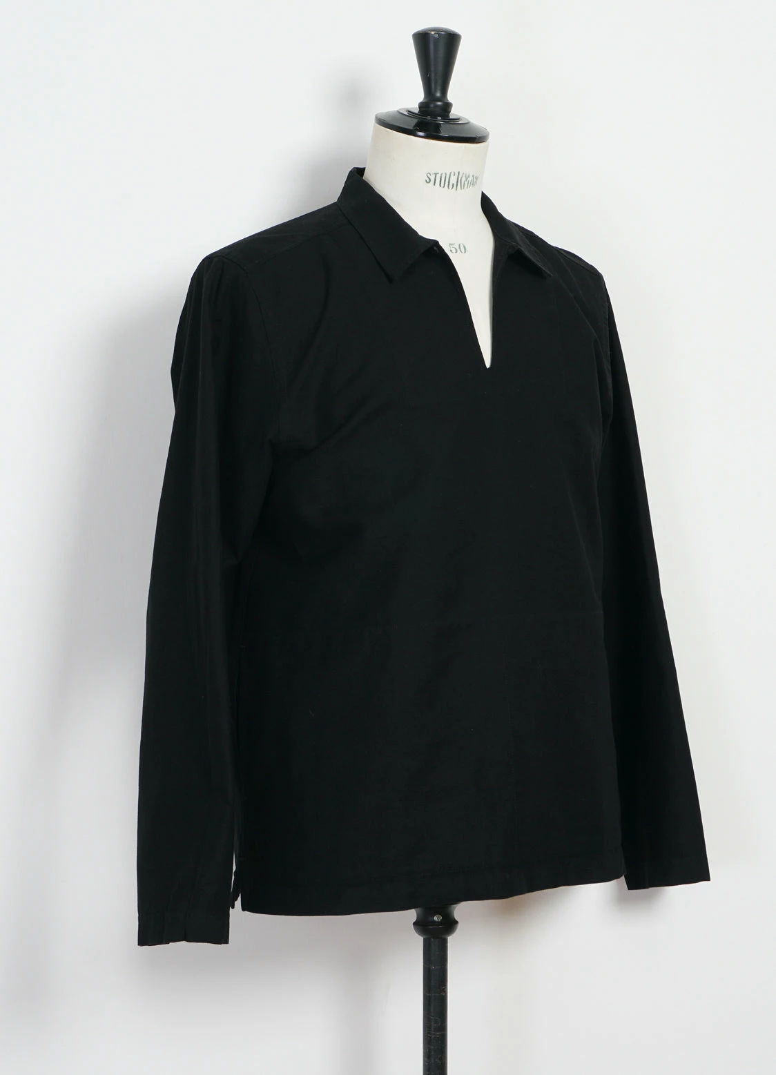 HANSEN GARMENTS MAGNE | Casual Pull-on Shirt | Black 4 HANSEN GARMENTS MAGNE | Casual Pull-on Shirt | Black - Image 2