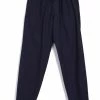 HANSEN GARMENTS JIM | Casual Drawstring Trousers | Blue 1 HANSEN GARMENTS JIM | Casual Drawstring Trousers | Blue -Heschung shop 25 12 3 jim navy 1