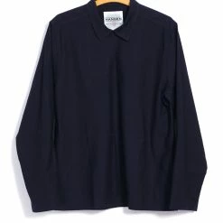 HANSEN GARMENTS MAGNE | Casual Pull-on Shirt | Blue