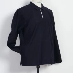 HANSEN GARMENTS MAGNE | Casual Pull-on Shirt | Blue 7 HANSEN GARMENTS MAGNE | Casual Pull-on Shirt | Blue -Heschung shop 25 12 3 magne navy 2