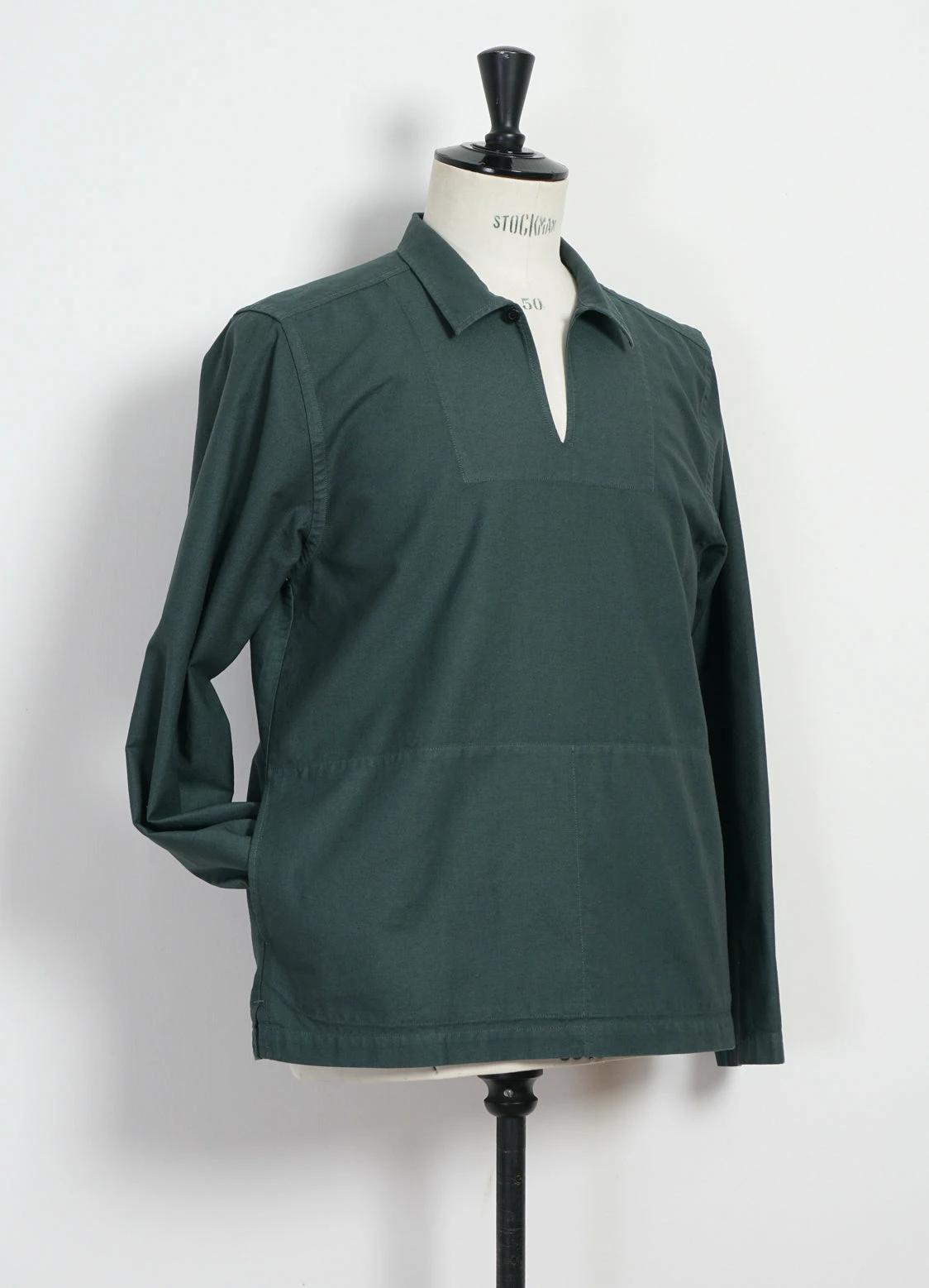 HANSEN GARMENTS MAGNE | Casual Pull-on Shirt | Petrol 5 HANSEN GARMENTS MAGNE | Casual Pull-on Shirt | Petrol - Image 3