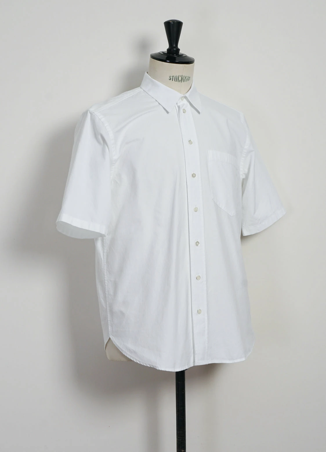 HANSEN GARMENTS REIDAR | Loose Fit Short Sleeve Shirt | White 4 HANSEN GARMENTS REIDAR | Loose Fit Short Sleeve Shirt | White - Image 2
