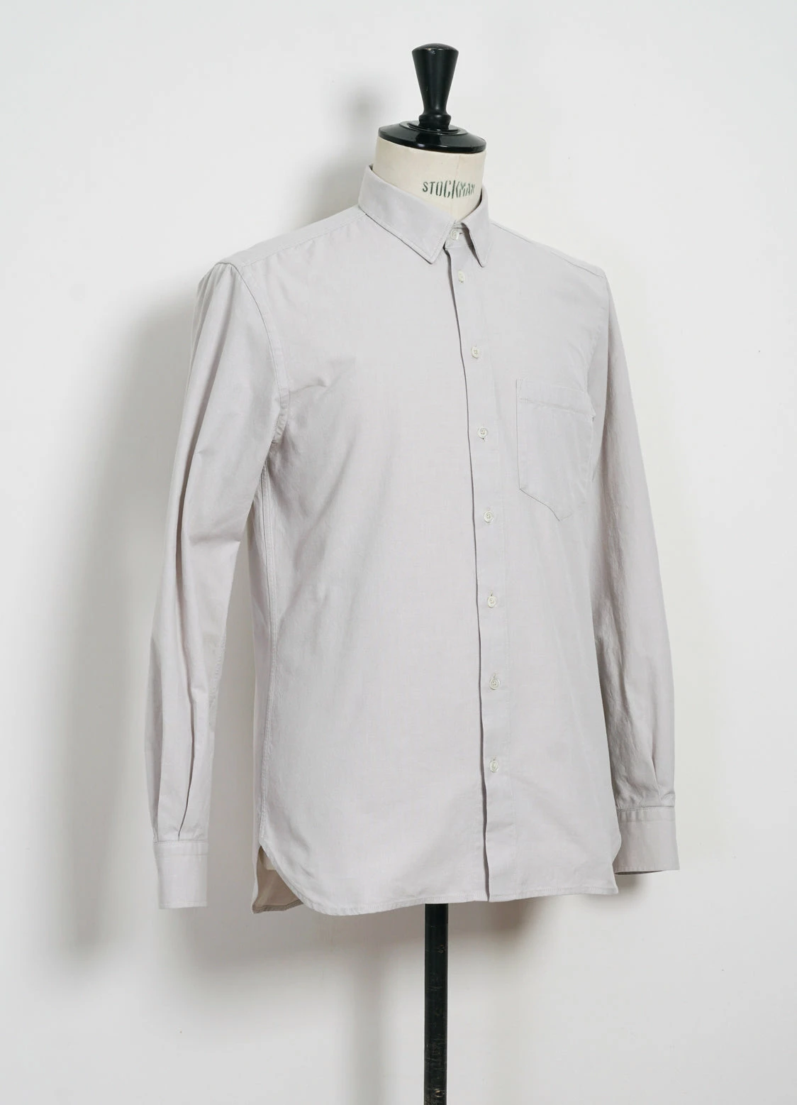 HANSEN GARMENTS HAAKON | Hidden Button Down Shirt | Clay 4 HANSEN GARMENTS HAAKON | Hidden Button Down Shirt | Clay - Image 2