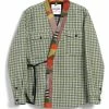 HANSEN GARMENTS REMY | East & West Shirt Jacket | Sashiko Green+ -Heschung shop 25 80 6 remy sashiko green plus 1