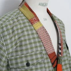 HANSEN GARMENTS REMY | East & West Shirt Jacket | Sashiko Green+ 13 HANSEN GARMENTS REMY | East & West Shirt Jacket | Sashiko Green+ -Heschung shop 25 80 6 remy sashiko green plus 4