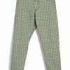 HANSEN GARMENTS TYGE | Wide Cut Cropped Trousers | Sashiko Green 2 HANSEN GARMENTS TYGE | Wide Cut Cropped Trousers | Sashiko Green -Heschung shop 25 80 6 tyge sashiko green 1