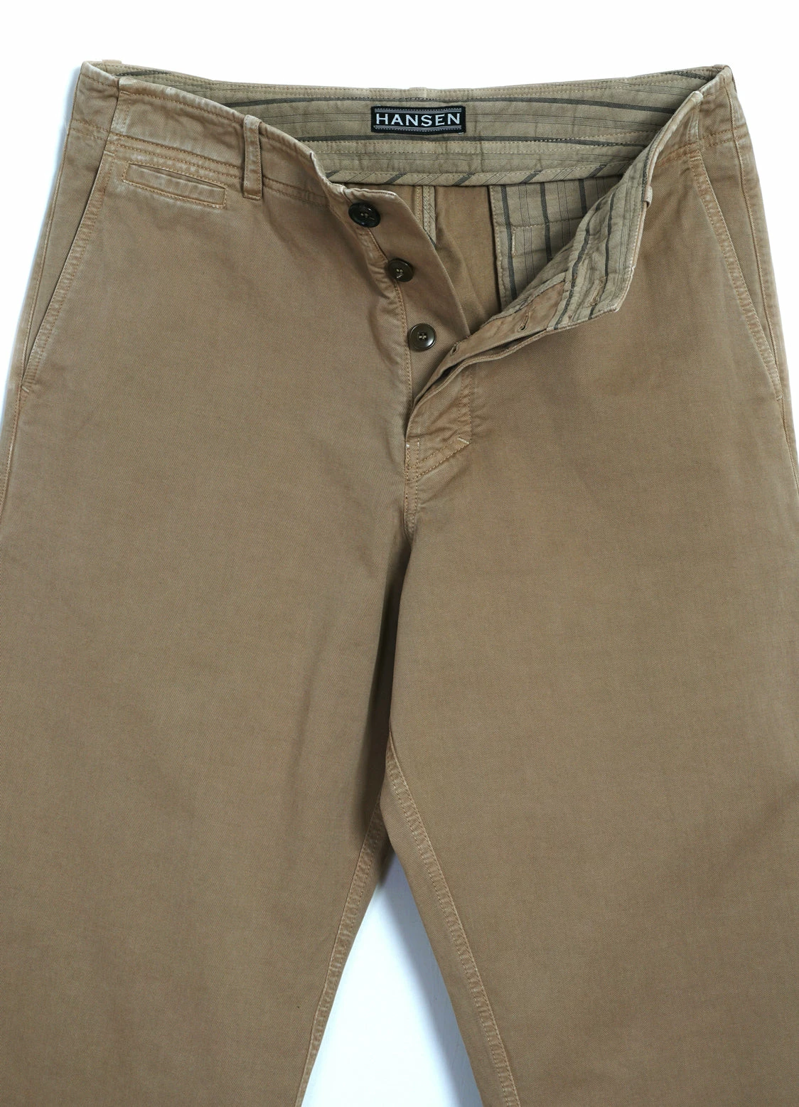 HANSEN GARMENTS KELD | Straight Legs Work Trousers | Classic Beige 4 HANSEN GARMENTS KELD | Straight Legs Work Trousers | Classic Beige - Image 2