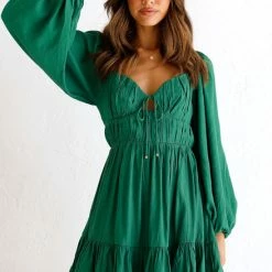 Danny Dress FOREST GREEN 16 Danny Dress FOREST GREEN -Heschung shop 2 L4A1058 13616.1651549751