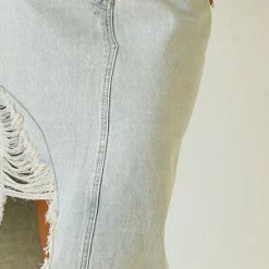 Pia Denim Skirt VINTAGE WASH -Heschung shop 44 L4A0980 39816.1643606477