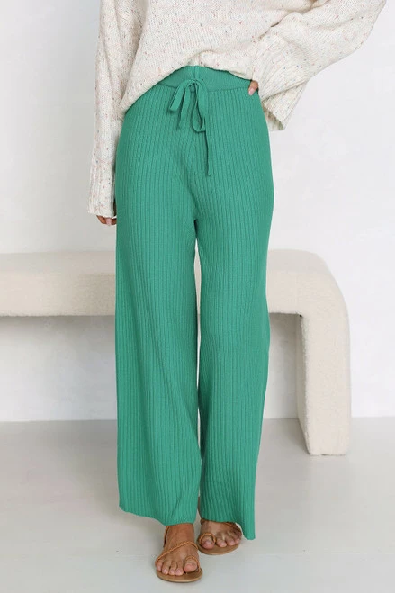 Levi Knit Pants TEAL 8 Levi Knit Pants TEAL - Image 7