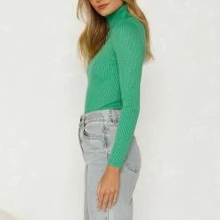 Shiloh Knit Top GREEN 22 Shiloh Knit Top GREEN -Heschung shop 46 L8A1629 72422.1657604703