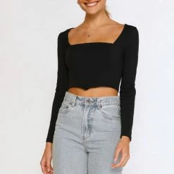 Manaia Top BLACK -Heschung shop 46 L8A1776 19962.1655436144