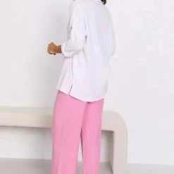 Levi Knit Pants PINK 20 Levi Knit Pants PINK -Heschung shop 4L8A1787 77848.1653535530