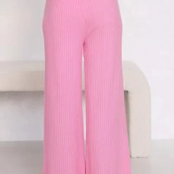 Levi Knit Pants PINK 22 Levi Knit Pants PINK -Heschung shop 4L8A1791 88375.1653540469