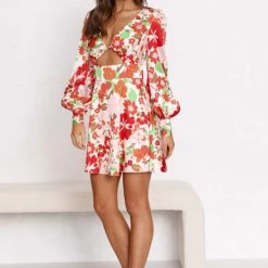 Rebecca Dress FLORAL -Heschung shop 4L8A1902 04378.1653542298