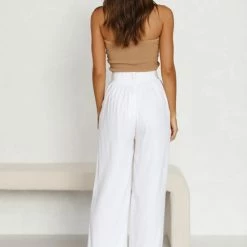Carlee Pants WHITE -Heschung shop 4L8A2103 18350.1653356408