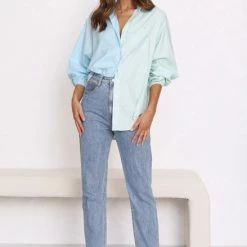 Lira Shirt BLUE -Heschung shop 4L8A2224 15477.1654057907