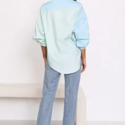 Lira Shirt BLUE -Heschung shop 4L8A2234 28099.1653536002