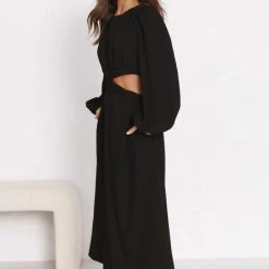 Nolan Dress BLACK 18 Nolan Dress BLACK -Heschung shop 4L8A2817 05694.1655183637