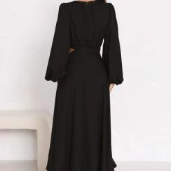 Nolan Dress BLACK 22 Nolan Dress BLACK -Heschung shop 4L8A2818 38266.1654573880