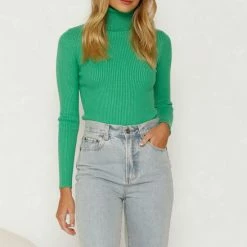 Shiloh Knit Top GREEN