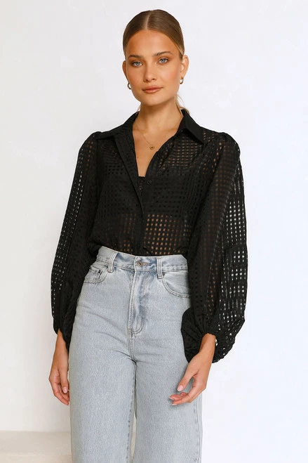 Maliah Top BLACK 8 Maliah Top BLACK - Image 6