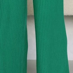 Levi Knit Pants TEAL 22 Levi Knit Pants TEAL -Heschung shop 554L8A1802 86937.1653539888