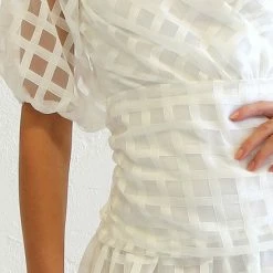 Cassidy Mini Dress WHITE 19 Cassidy Mini Dress WHITE -Heschung shop 5IMG 7891 26555.1668492944