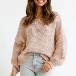 Mona Knit Top SAND