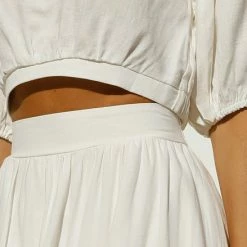 Bea Maxi Skirt WHITE 23 Bea Maxi Skirt WHITE -Heschung shop 5 L4A0996 65954.1638618736