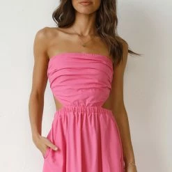 Dani Midi Dress PINK 19 Dani Midi Dress PINK -Heschung shop 5 L4A2801 57435.1639394816