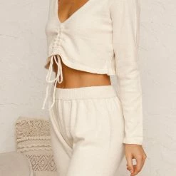 Julian Knit Pants CREAM -Heschung shop 5 L4A7113 80873.1589968707