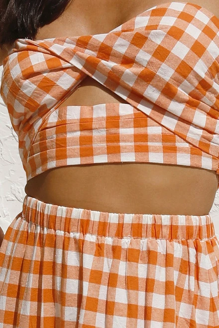 Charlotte Top ORANGE 14 Charlotte Top ORANGE - Image 12